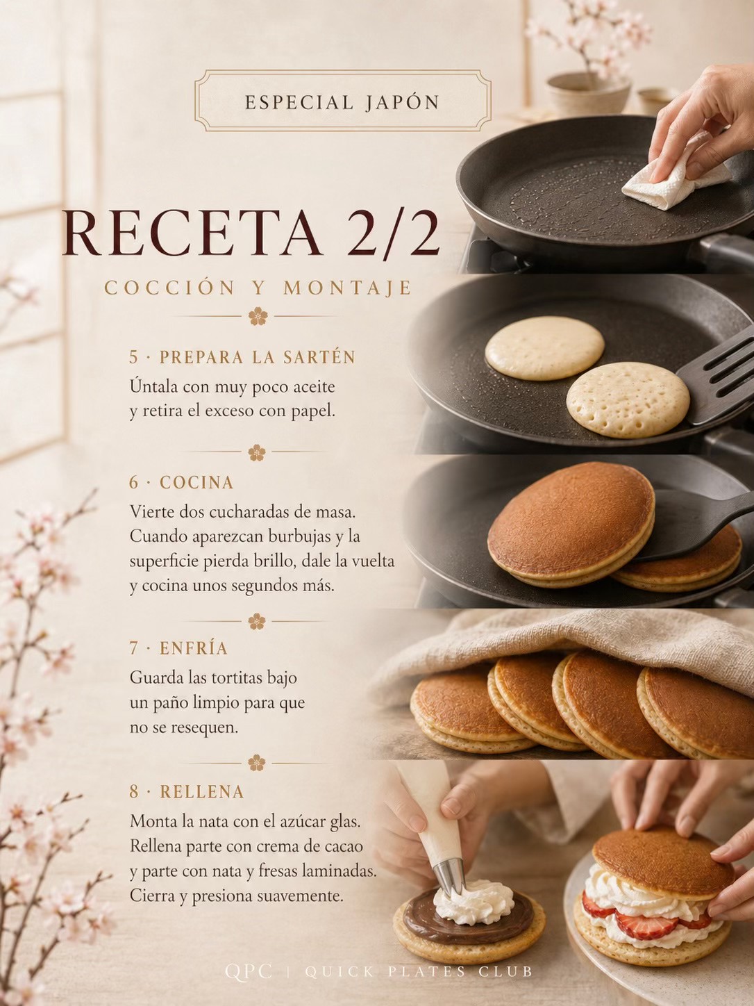 Dorayakis japoneses: receta base y cinco rellenos - extra 1