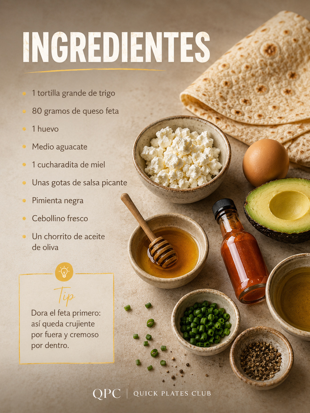 Feta Egg Crunch - receta