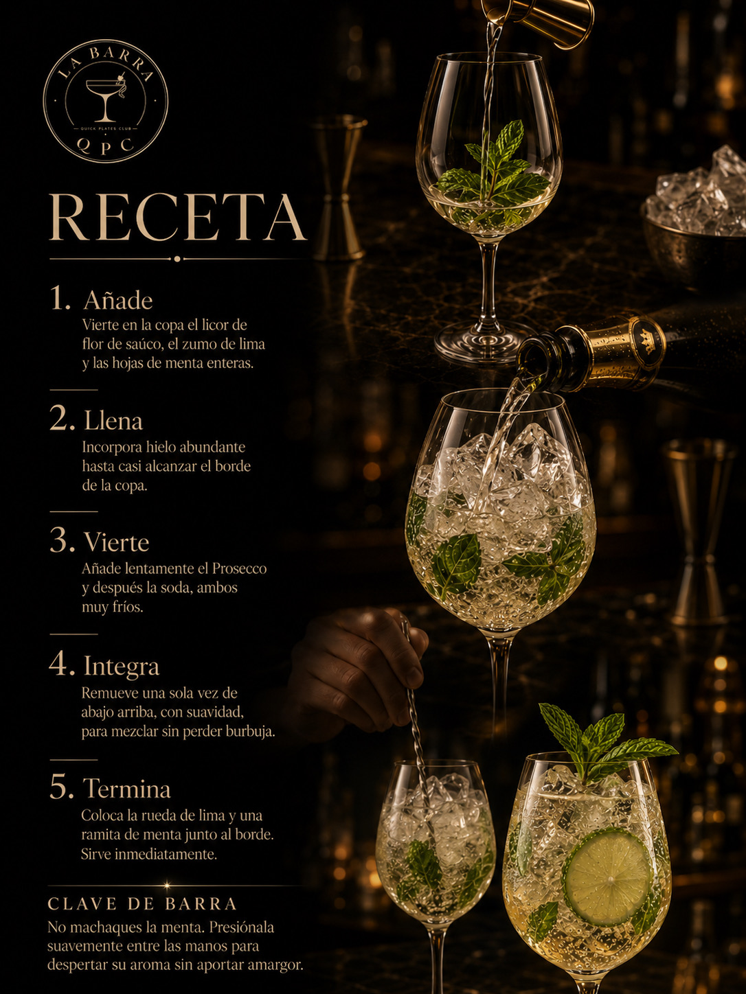 Hugo Spritz de flor de saúco - receta