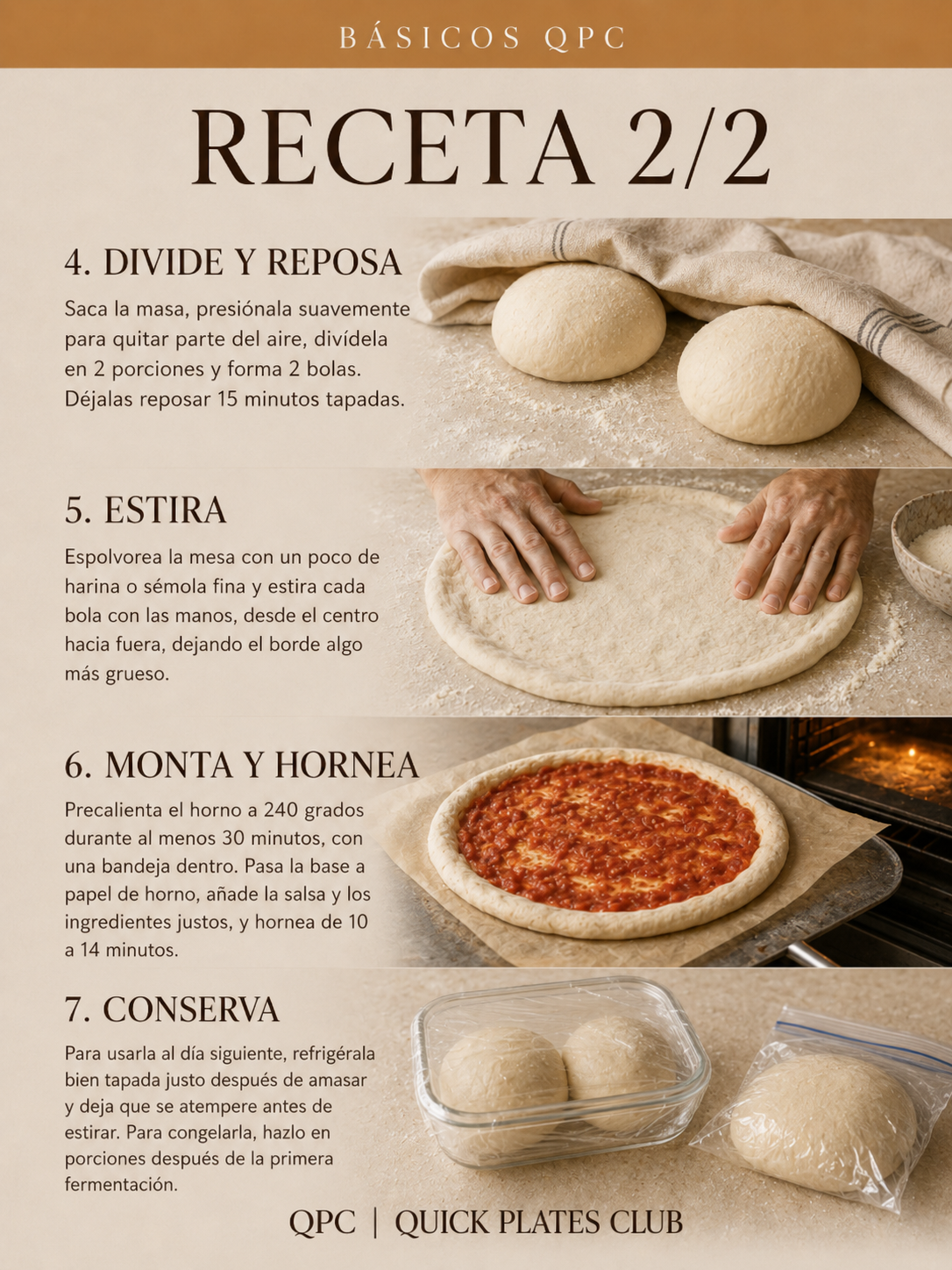 Masa de pizza casera - extra 3